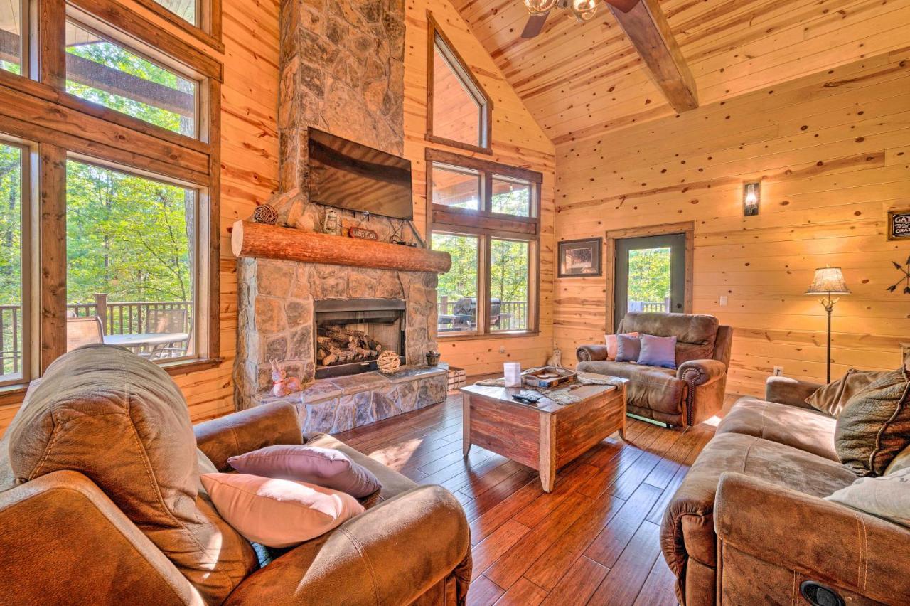 Creekside Broken Bow Cabin With Hot Tub And Fire Pit! Stephens Gap Exterior foto