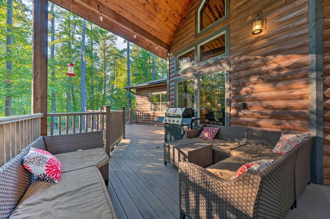 Creekside Broken Bow Cabin With Hot Tub And Fire Pit! Stephens Gap Exterior foto